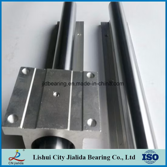 Guia linear de 20 mm de precisão de rolamento China Lishui para fresadora de madeira CNC (SBR20)